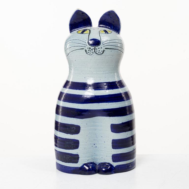 Lisa Larson, Figure, stoneware, "Big Cat" from the series "Tripp, trapp, trull", Gustavsberg.