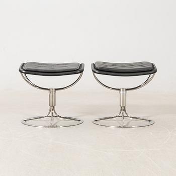 Bruno Mathsson, footstools, a pair, "Jetson", DUX.