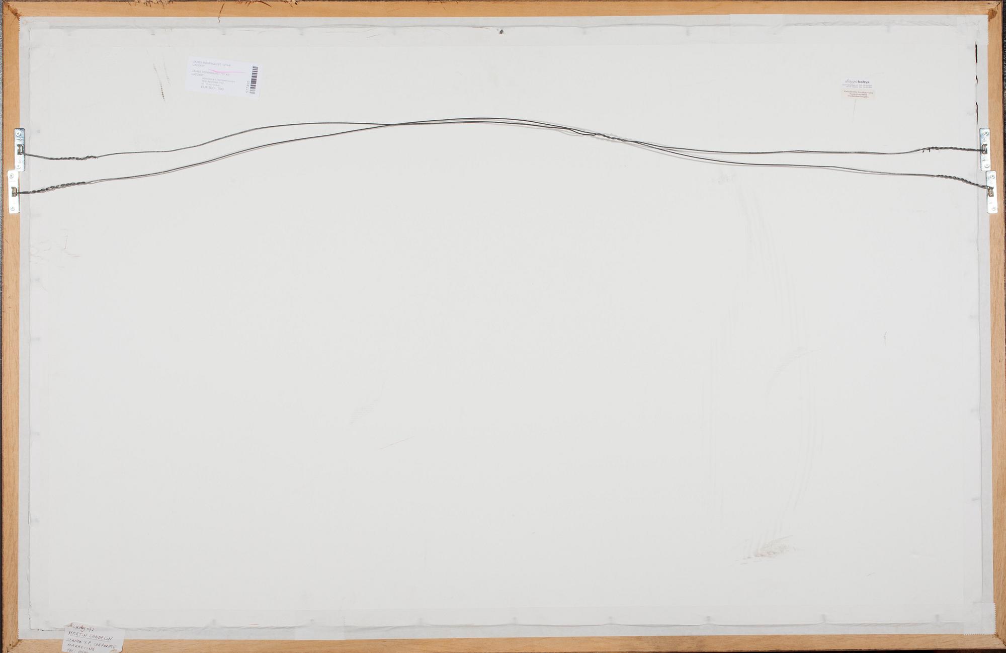 JAMES ROSENQUIST,  etsning och akvatint, signerad och daterad 1978, numrerad 24/78.