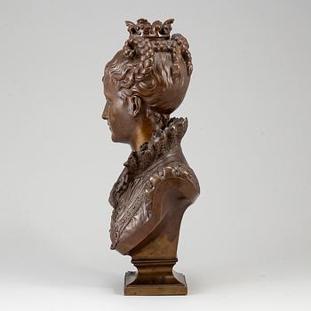 VINCENT FAURE DE BROUSSÉ, UNKNOWN ARTIST 19TH/20TH CENTURY, after, sculpture. Bronze, height 44 cm.