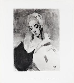 HELENE SCHJERFBECK, portfolio with 48 black and white reproductions, Stockholm 1945.