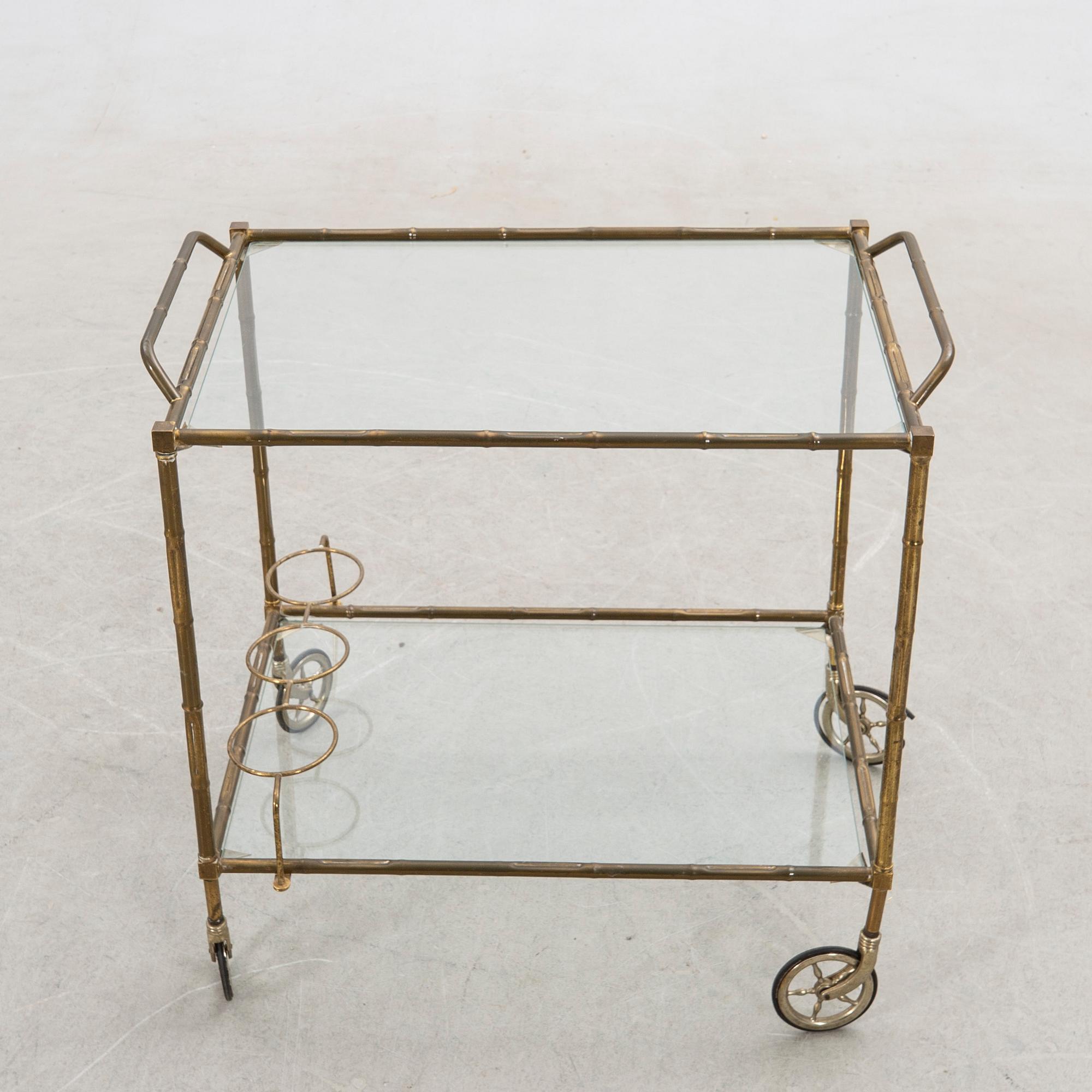 Serving cart, first half of the 20th century.