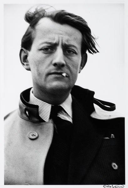 Gisèle Freund, "André Malraux, Paris", 1935.