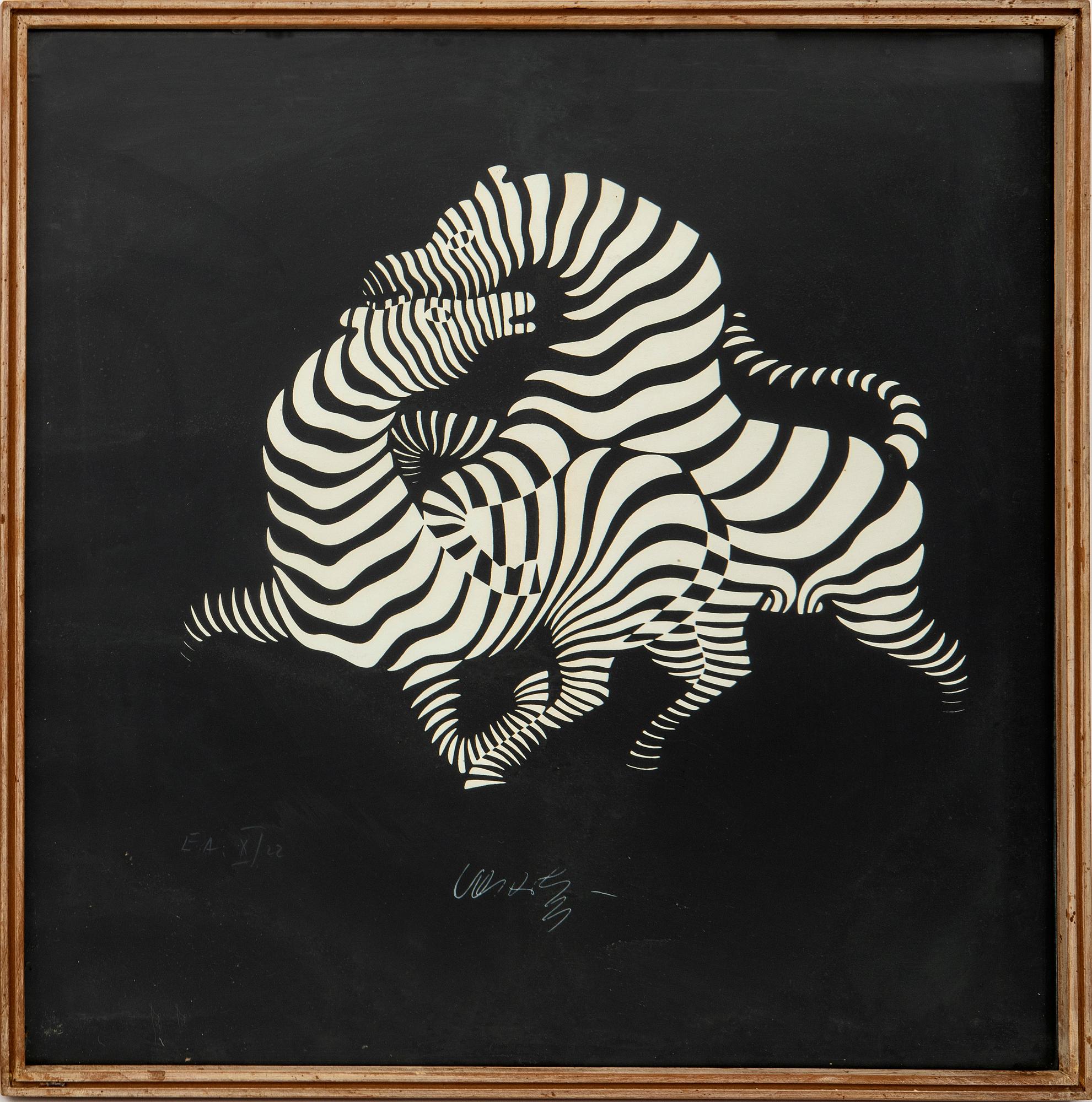 Victor Vasarely, zebror.