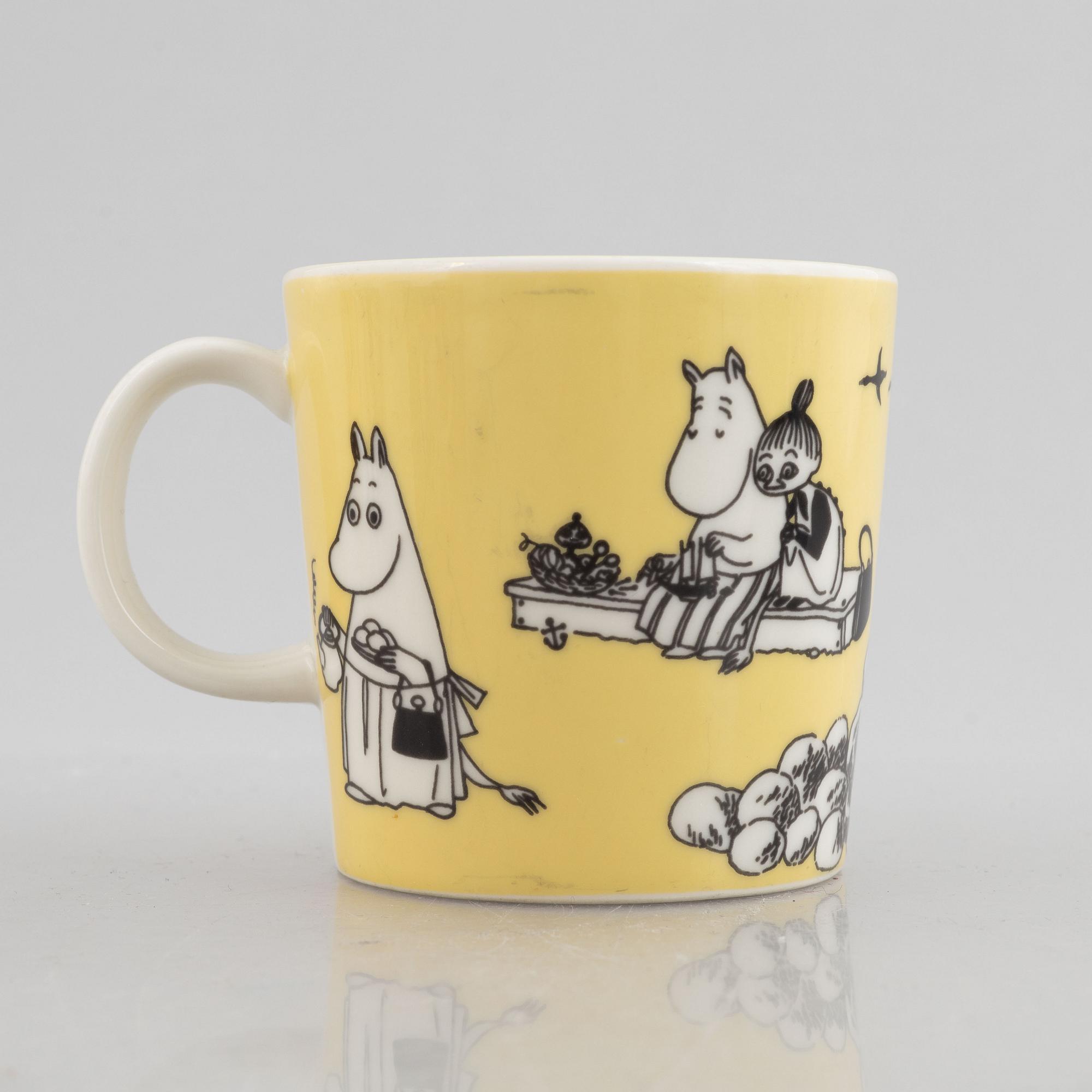 A Moomin mug, Arabia, Finland, 1990-1996.