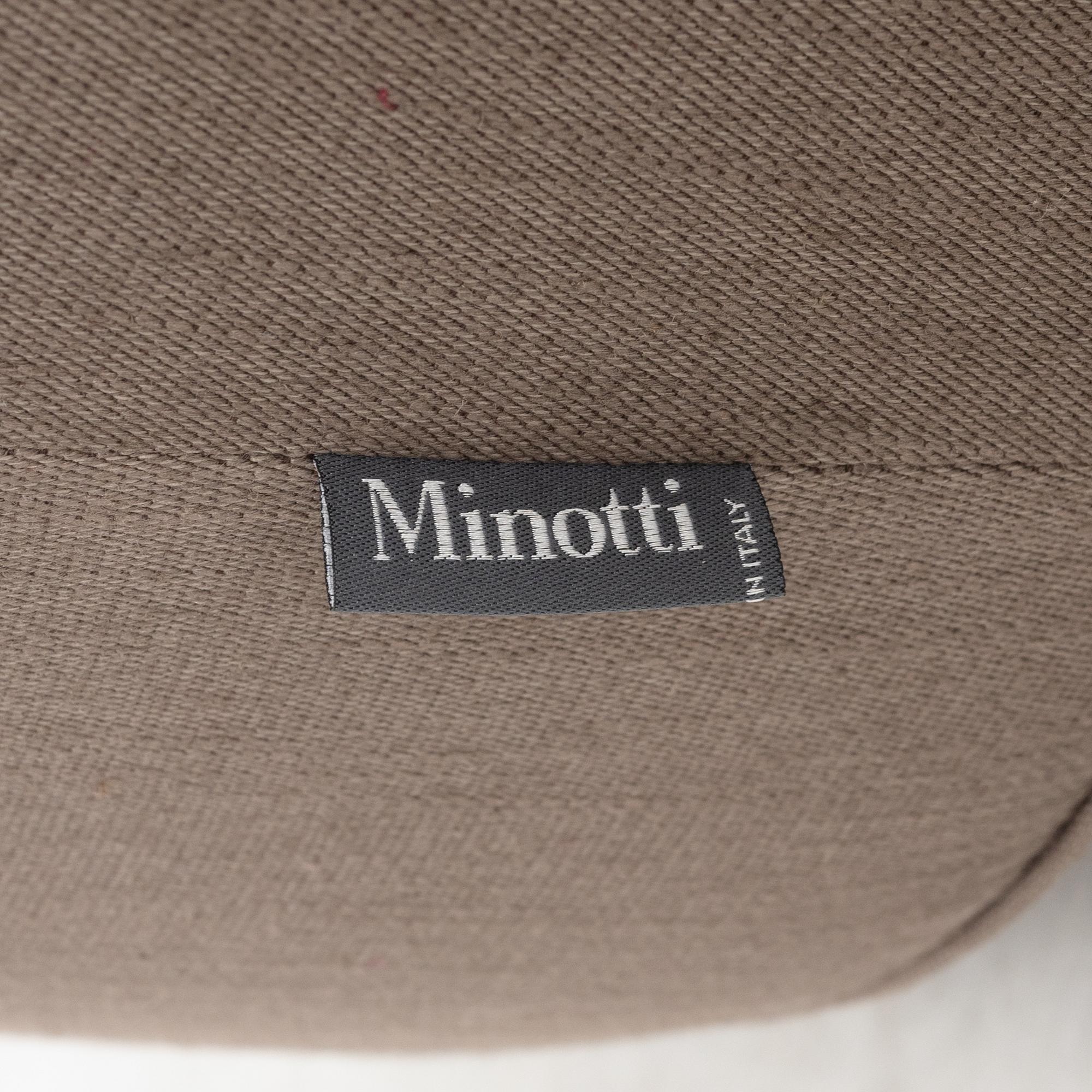 Rodolfo Dordoni, a pair of 'Portofino' armchairs, Minotti, Italy.