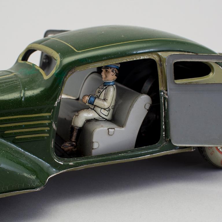 A tinplate Distler sports car IA 3058, Germany, 1930s.