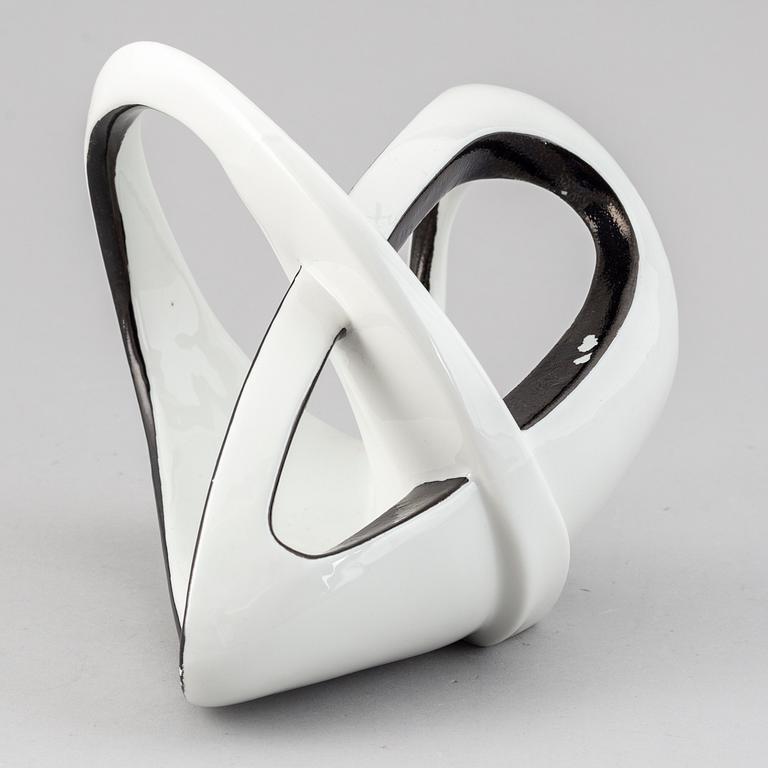 CARL-HARRY STÅLHANE, a stoneware sculpture, Rörstrand 1950's, not signed.