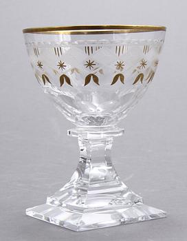 STARKVINSGLAS, 8 st, glas, "Junior", Kosta.