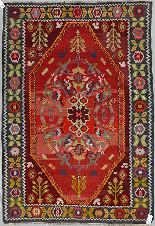MATTA, semiantik Kelim, Armenien. Ca 228x125 cm.