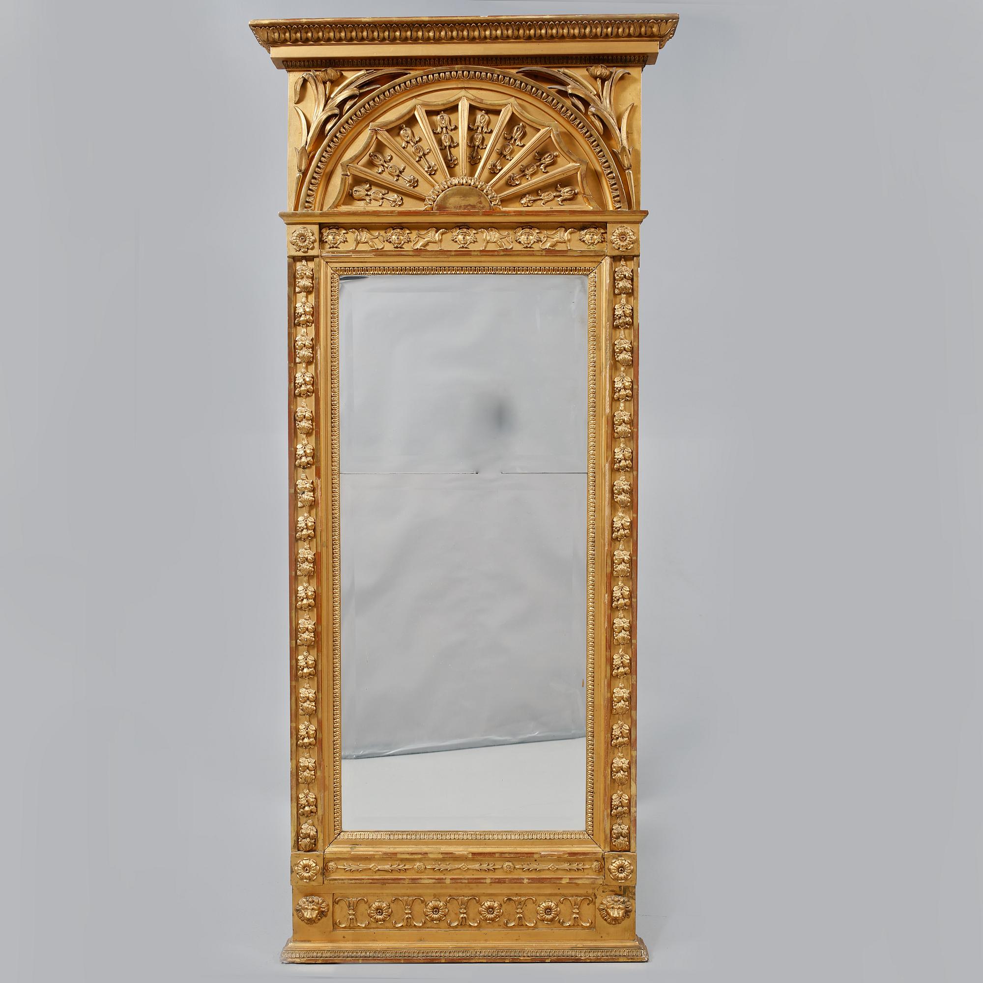 SPEGEL, empire, Mathias Wingmark, Göteborg, 1802-1810.