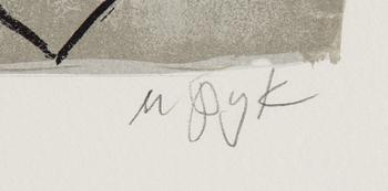 Madeleine Pyk, lithograph in colours, signed 4049/5000.