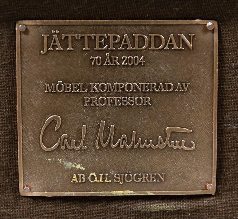 FÅTÖLJ, "Jättepaddan", Carl Malmsten, 2000-tal.