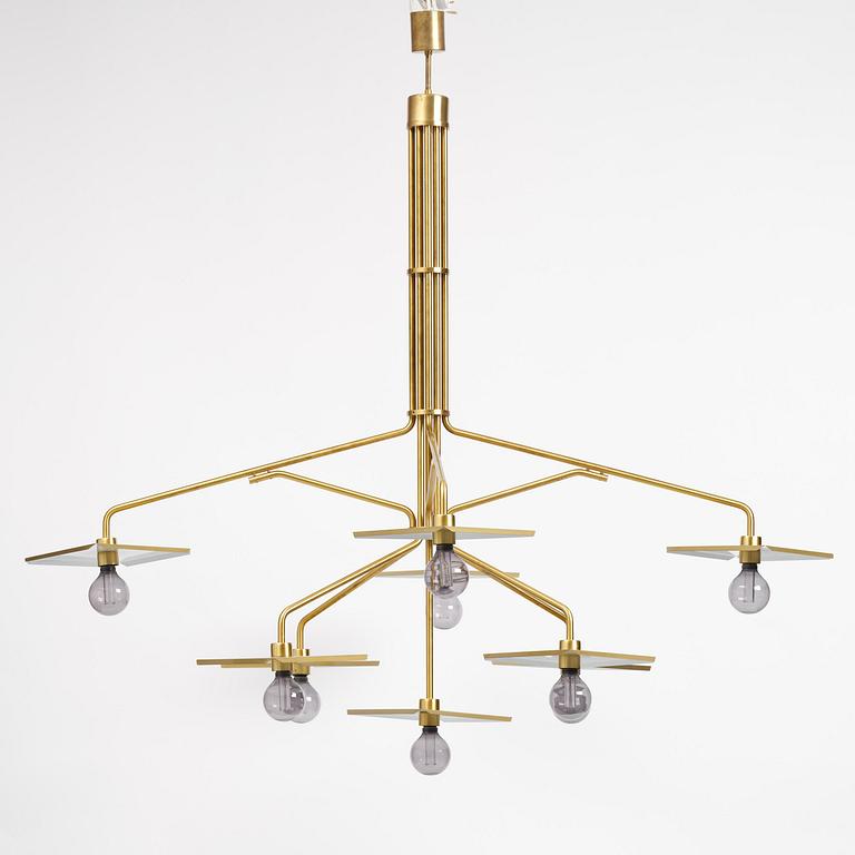 Hans-Agne Jakobsson, an imposing chandelier model C 2504, Hans-Agne Jakobsson AB, Markaryd, 1970s–80s.