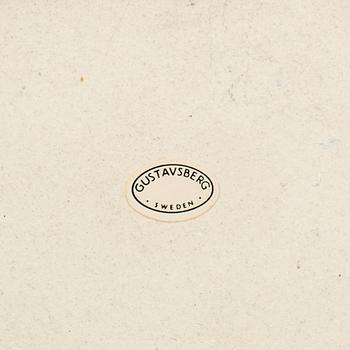 LISA LARSON, väggplatta, "Gamla stan", stengods, Gustavsberg.