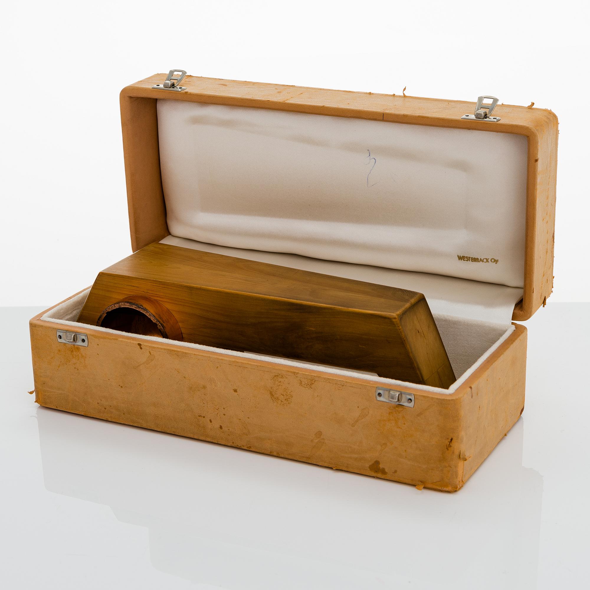 AARNE ERVI, a 1960's speaker's gavel for Westerback.