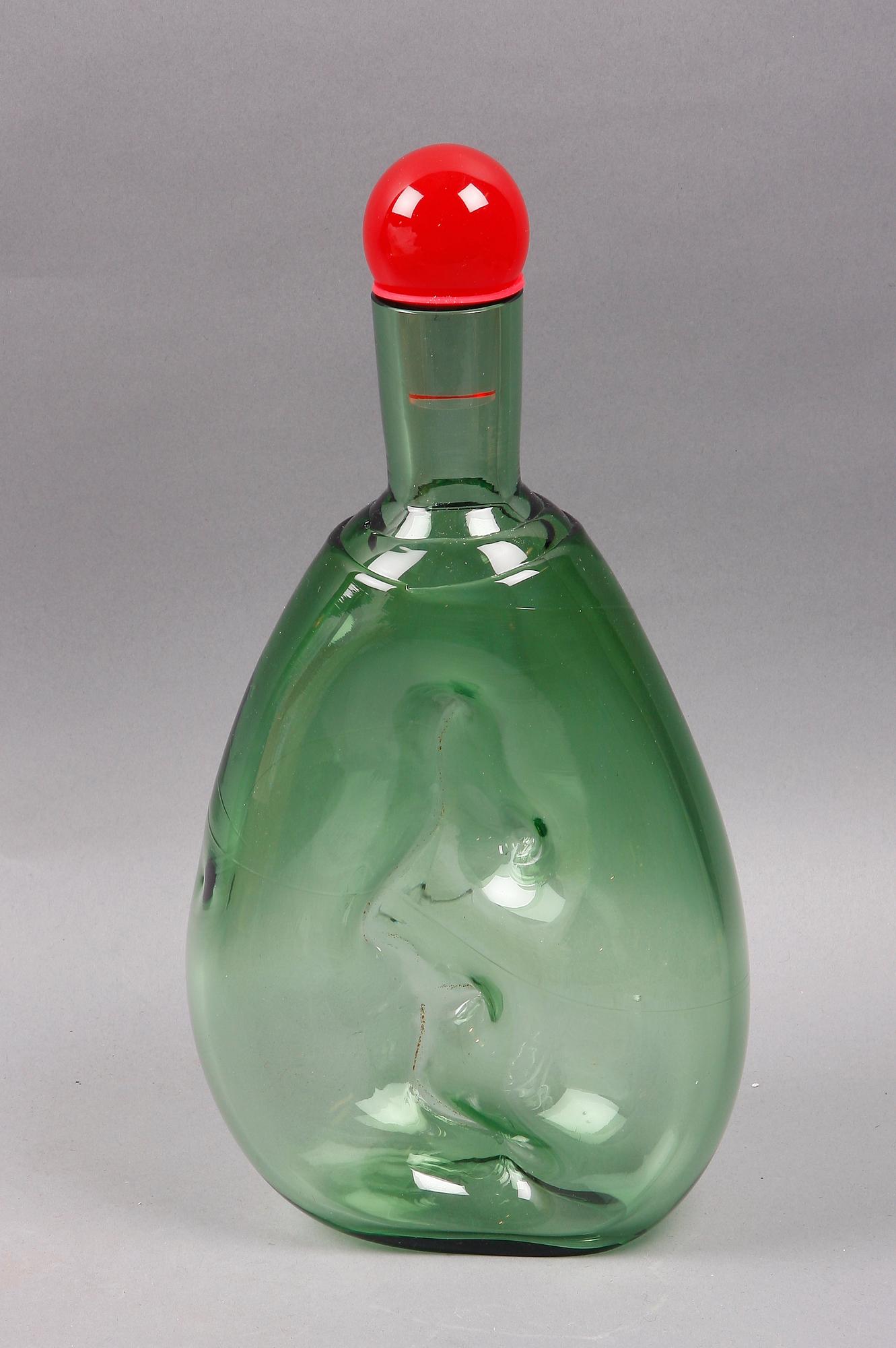 SKULPTUR, glas. Göran Wärff, Ramnäs Glashytta, sign. Säljs till förmån för Clowner utan Gränser.