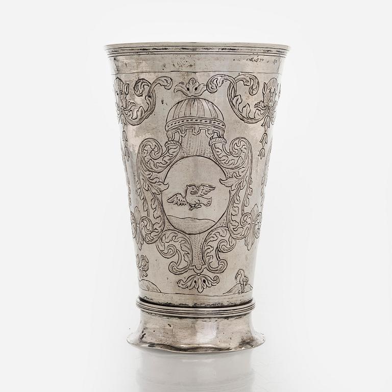 Pikari, hopea, Moskova 1743. Barokki.