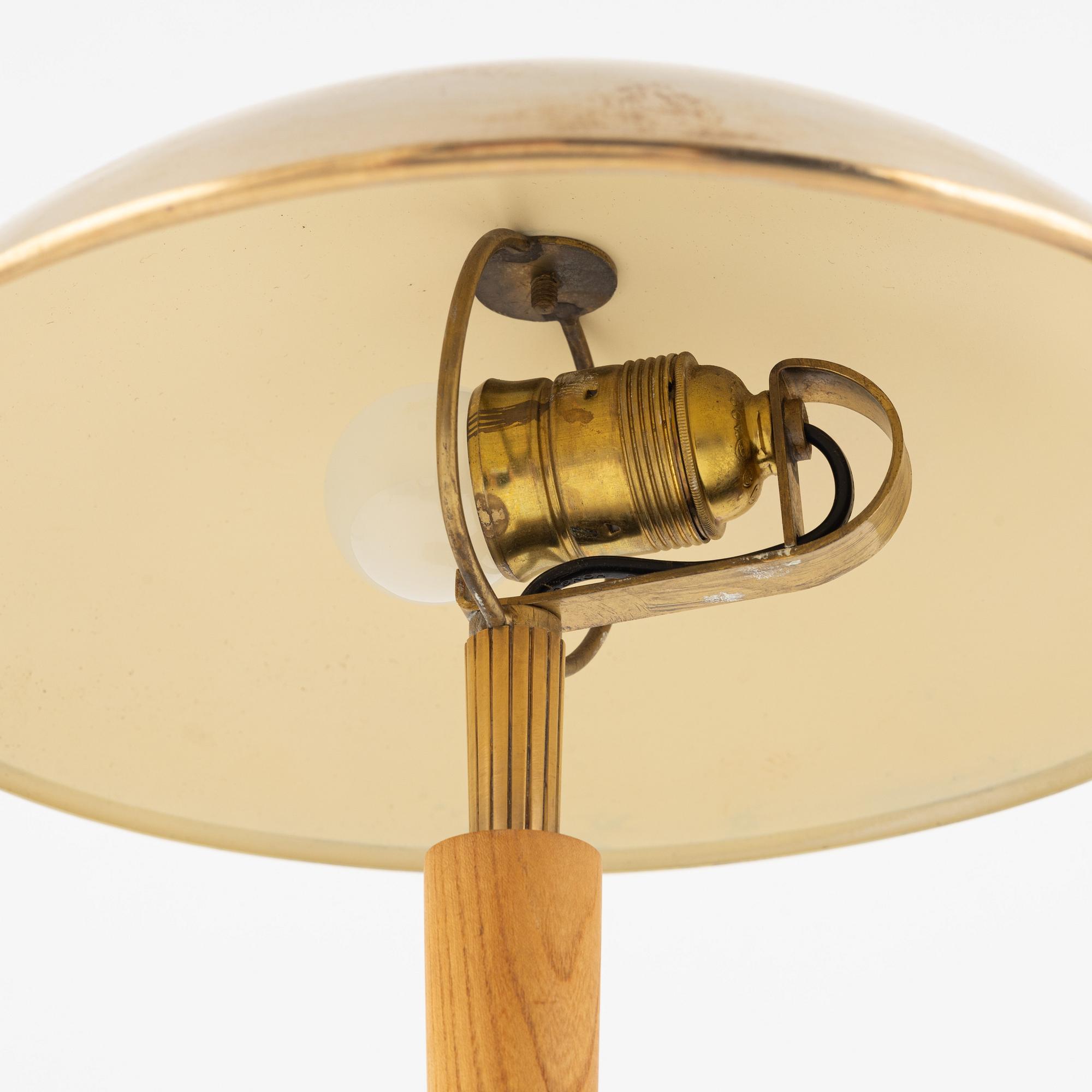 Harald Notini, bordslampa, modell "15411", Arvid Böhlmarks Lampfabrik, 1940-tal.