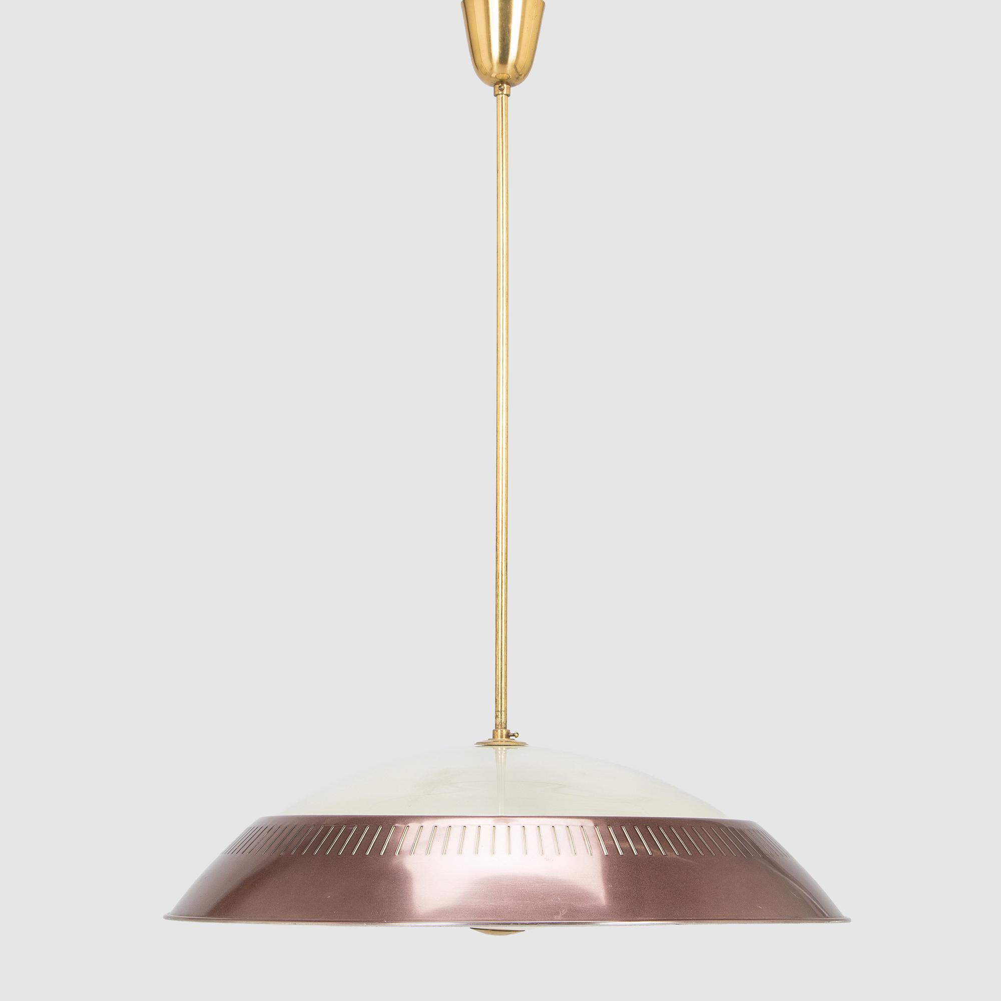 Lisa Johansson-Pape, a ceiling lamp, model 61-102, Stockmann Orno, 1950s.
