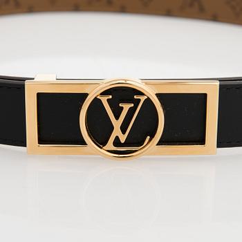 Louis Vuitton, A 'Dauphine Reversable belt, size 70/28.