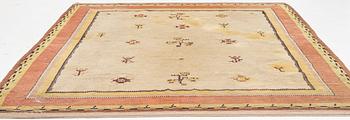 Märtha Gahn, Rug. Flossa, approx. 309 x 252 cm signed MG.