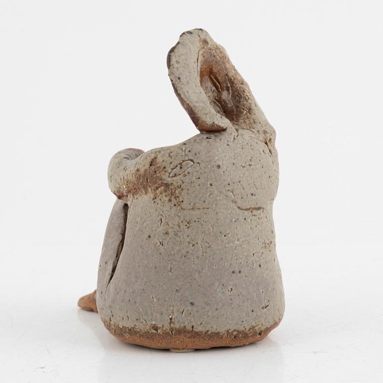 Lisa Larson, a unique chamotte stoneware sculpture, unsigned.