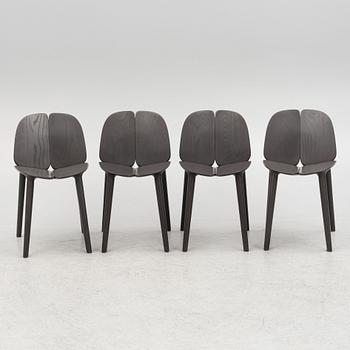 Ronan & Erwan Bouroullec, chairs 4 pcs. "MC3 OSSO", Mattiazzi, Italy, after 2011.