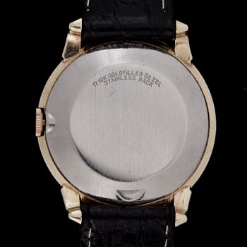 ARMBANDSUR, herr, LeCoultre, 1960-tal, double och stål.