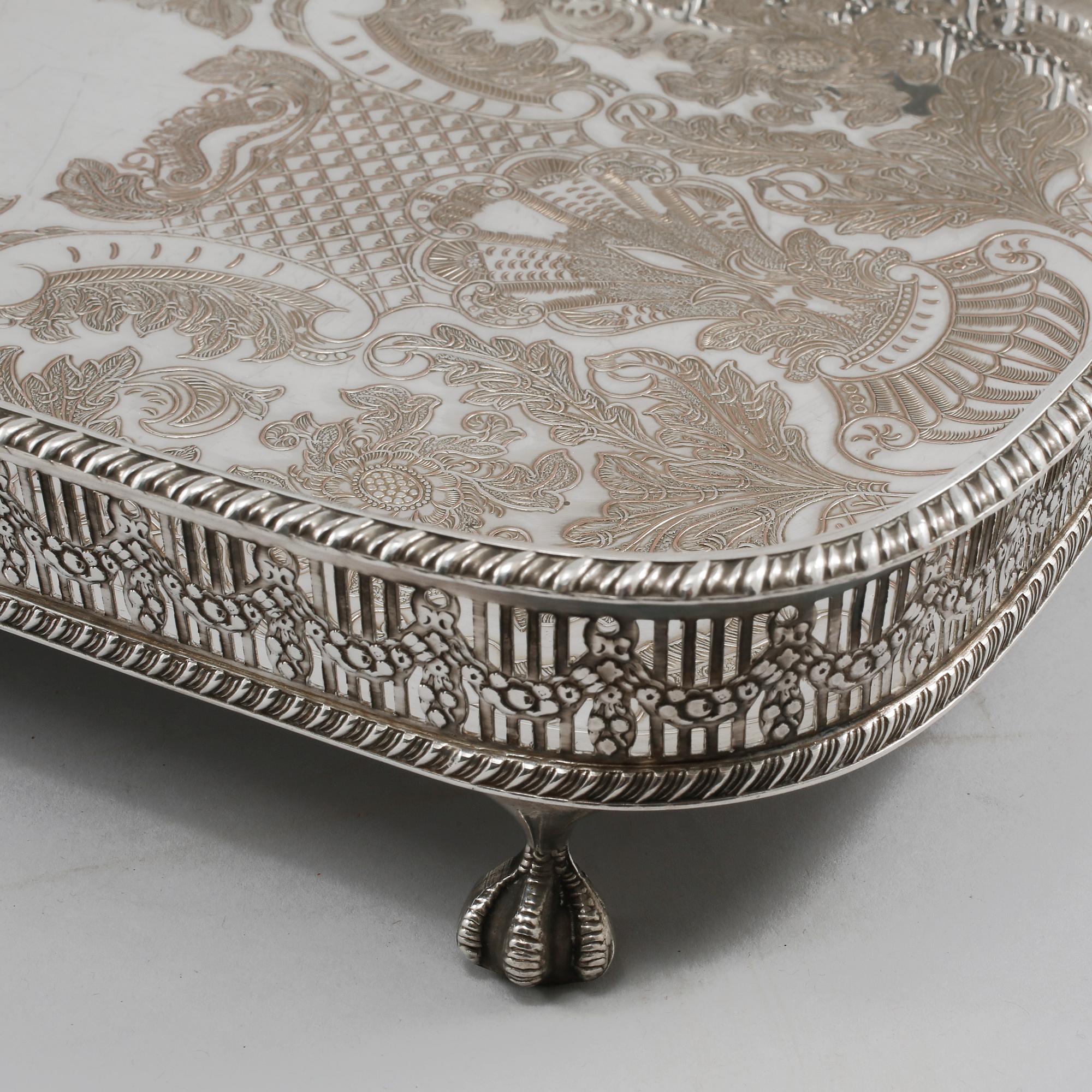 BRICKA, nysilver, Viners Ltd, Sheffield, England, 1900-tal.