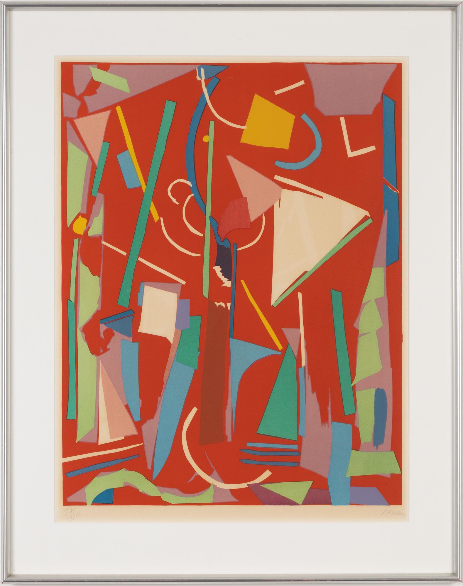 André Lanskoy, lithograph in colours, signed 277150.