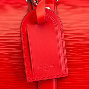 Louis Vuitton x Supreme Keepall Bandouliere Epi 45 Red.