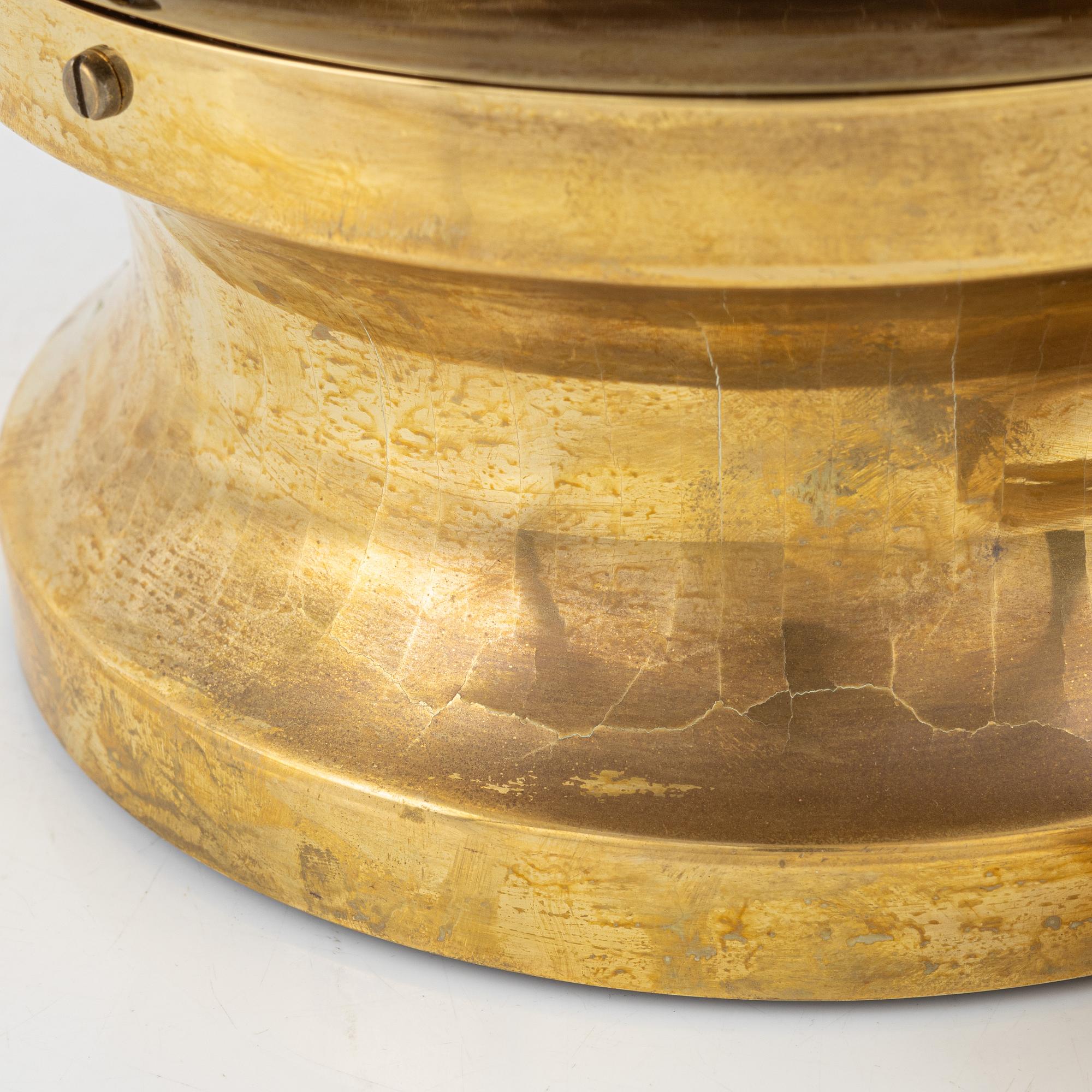 Carl Fagerlund, table lamp, Orrefors, Sweden.