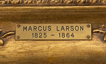 Marcus Larsson, tillskriven, Månbelyst landskap.