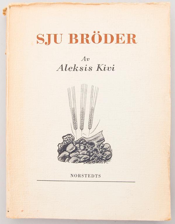 Four books of which two with Loja och Eliel Saarinen's Ex-Libris by Erik O.W. Ehrström, two given as gifts to Saarinen.