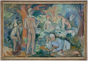 Tove Jansson, Badande pojkar.