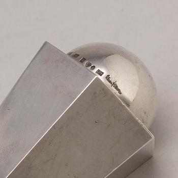 WIWEN NILSSON, Salt och pepparströare, silver och förgyllt silver, Lund 1939-40.