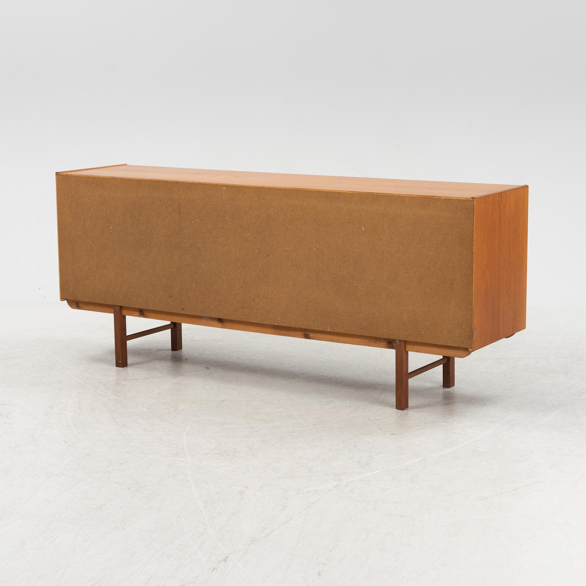 A teak veneered 'Korsör' sideboard from IKEA, 1960's.
