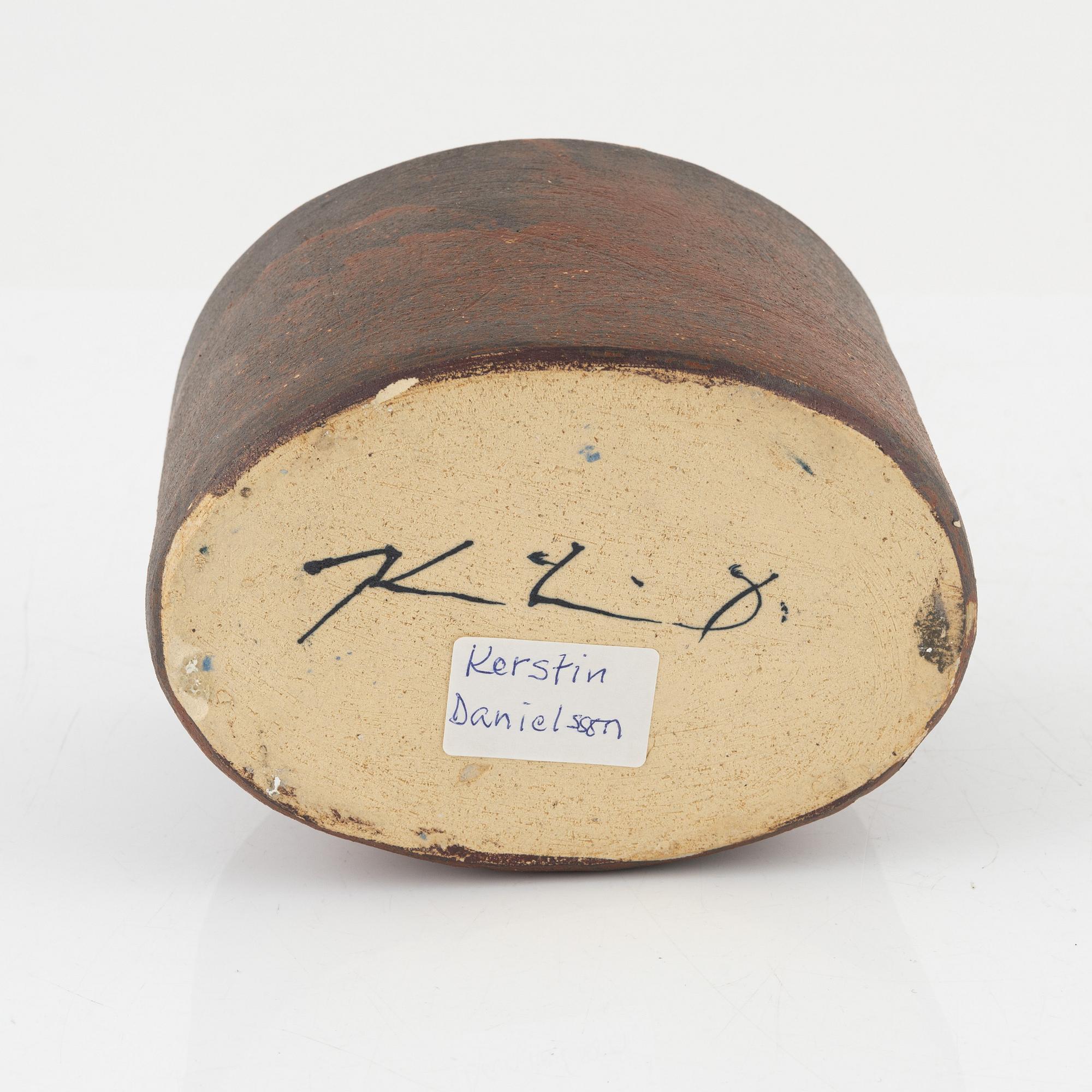 Kerstin Danielsson, bowl, own workshop, Örby.