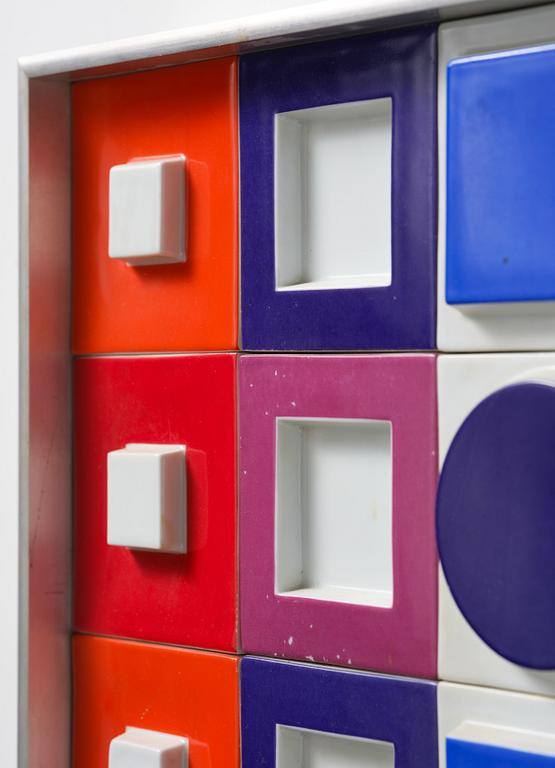 Victor Vasarely, a relief, Rosenthal Studio Linie, Germany.