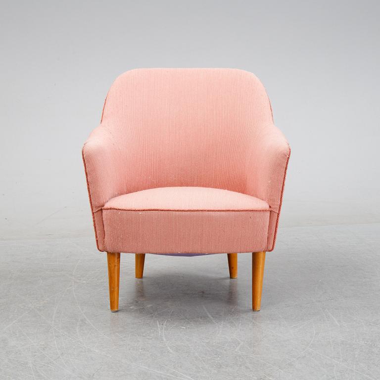 A 'Samspel' lounge chair by Carl Malmsten, second half of the 20th Century.