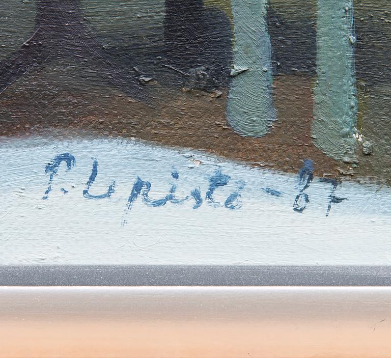 PIRKKO LEPISTÖ, olja på duk, signerad och daterad -87.