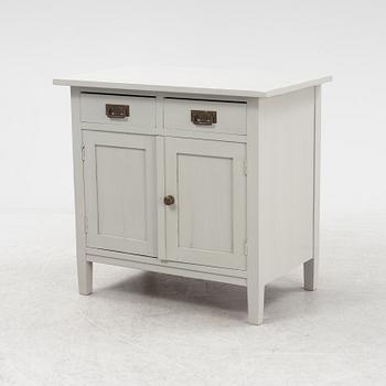 A painted sideboard, circa 1900.