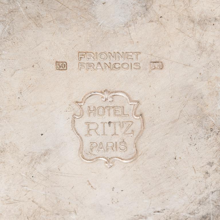 A Hotel Ritz Champagne cooler, Paris, early 20th century.