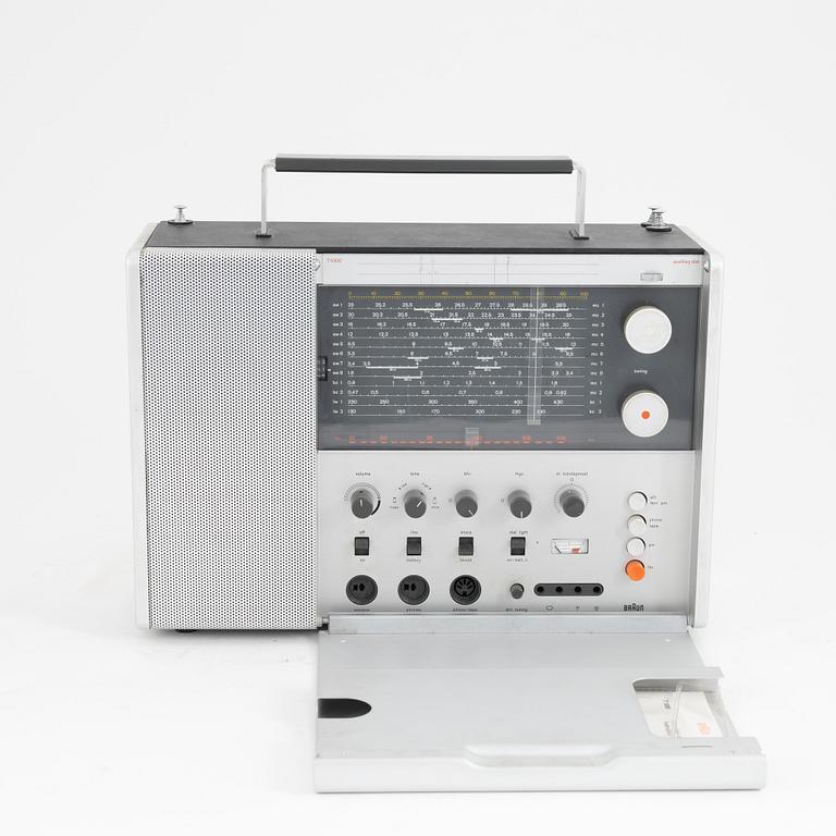 Dieter Rams, radio, T1000, Braun.