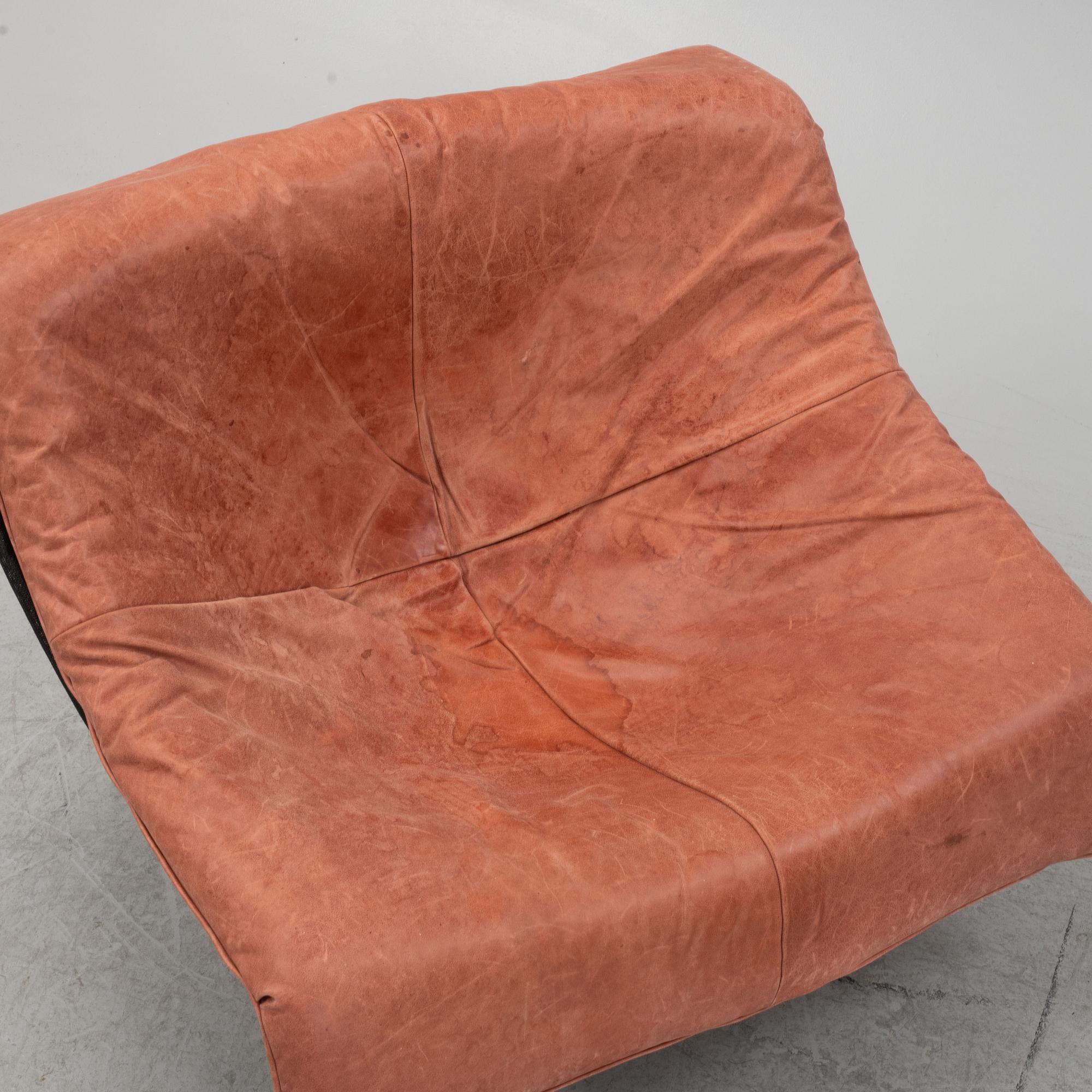 Gerard van den Berg, a 'Butterfly' armchair, Monits, Netherlands, 1980's.