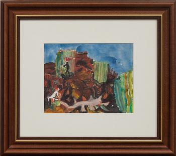 SVEN X:ET ERIXSON, akvarell, signerad och daterad -68?.