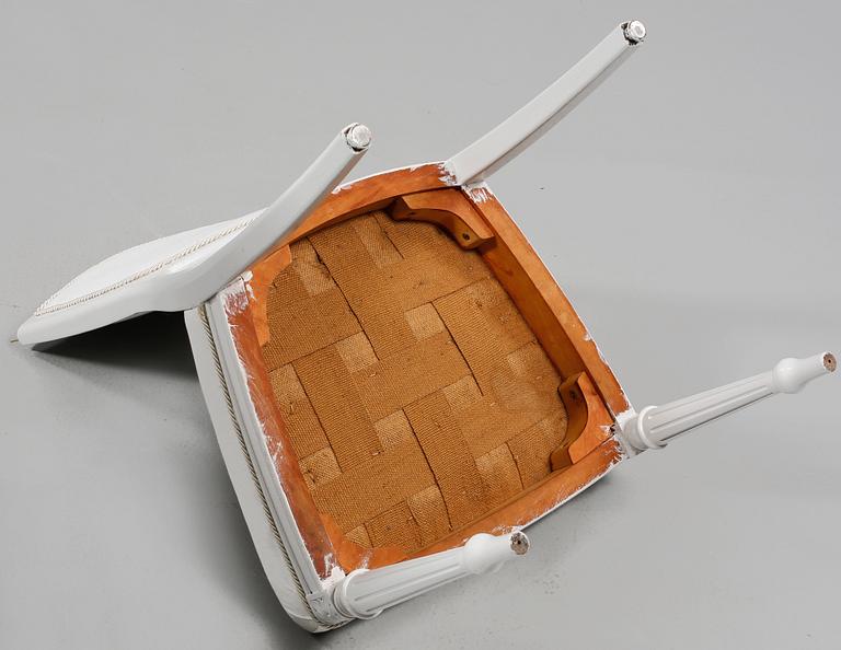 MATSALSGRUPP, 13 delar, gustaviansk stil, 1900-talets andra hälft.