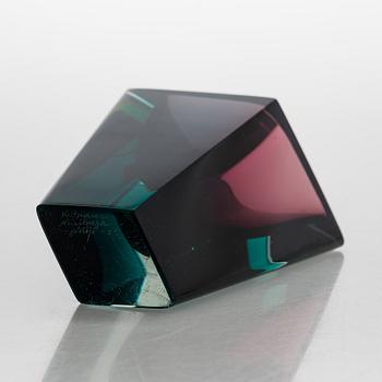 Kaj Franck, a 'Prisma' vase, signed K. Franck, Nuutajärvi Notsjö -59.