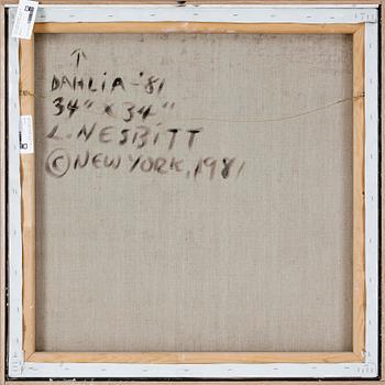 LOWELL NESBITT, olja på duk, sign o dat New York 1981 a tergo.